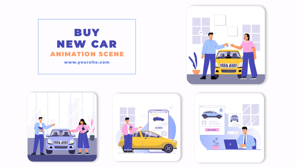 car animation after effects template free download